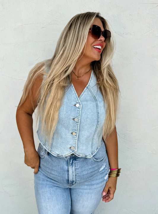 Austin Denim Vest