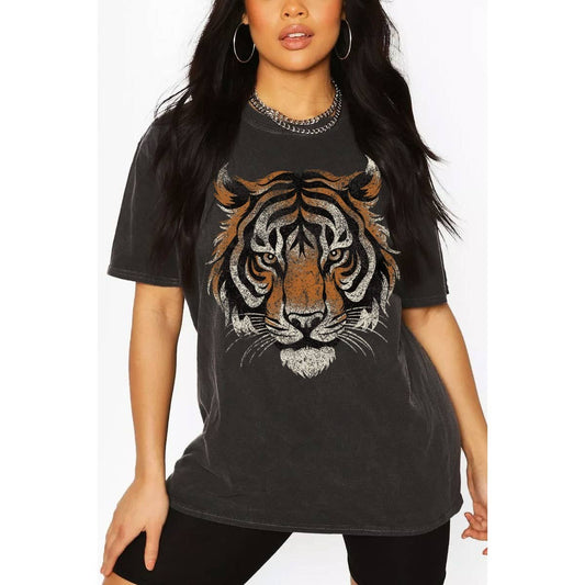 Tiger Oversized Tee