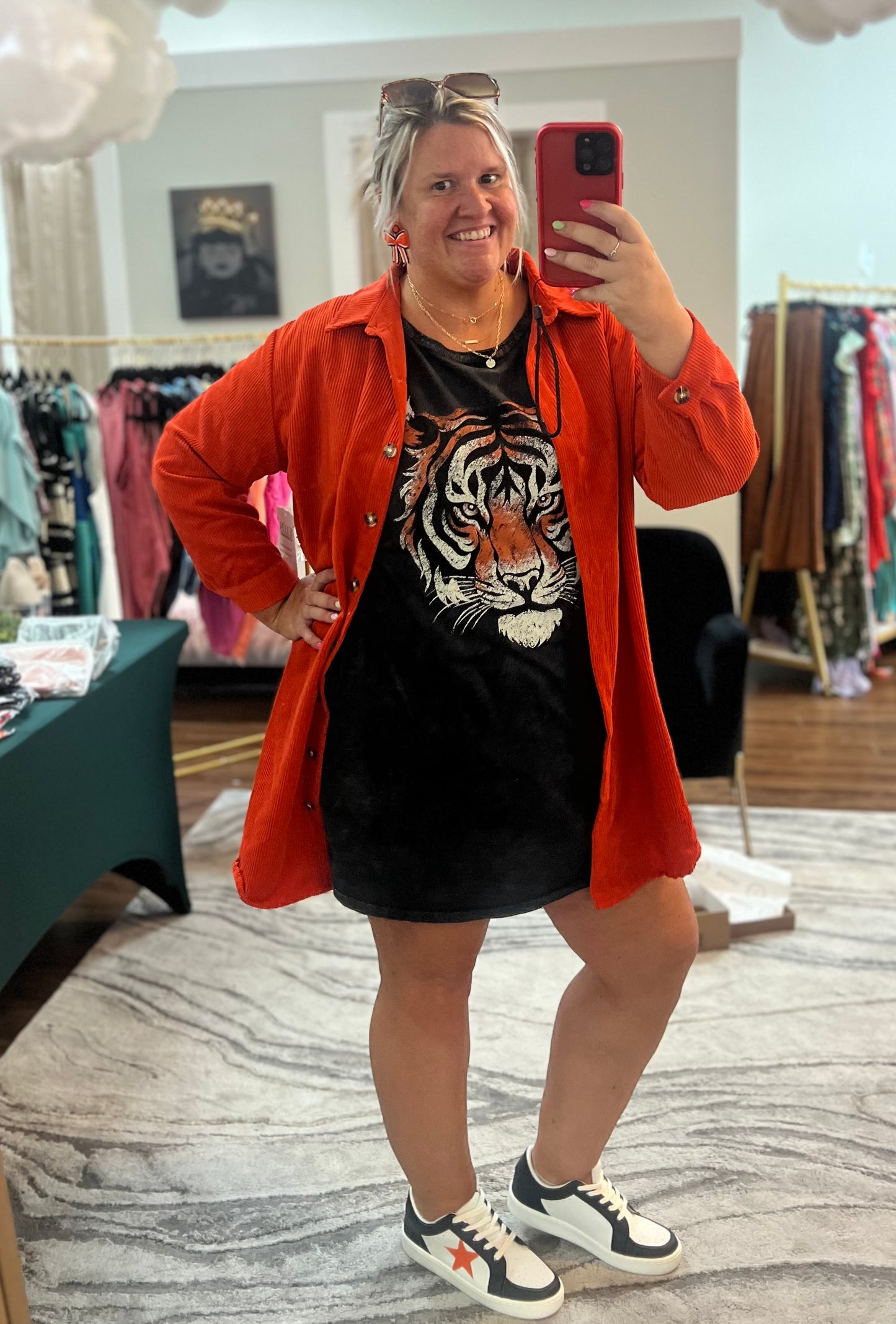 Wildly Chic Tiger Dress