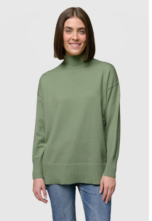 Light Green Hi-Lo sweater