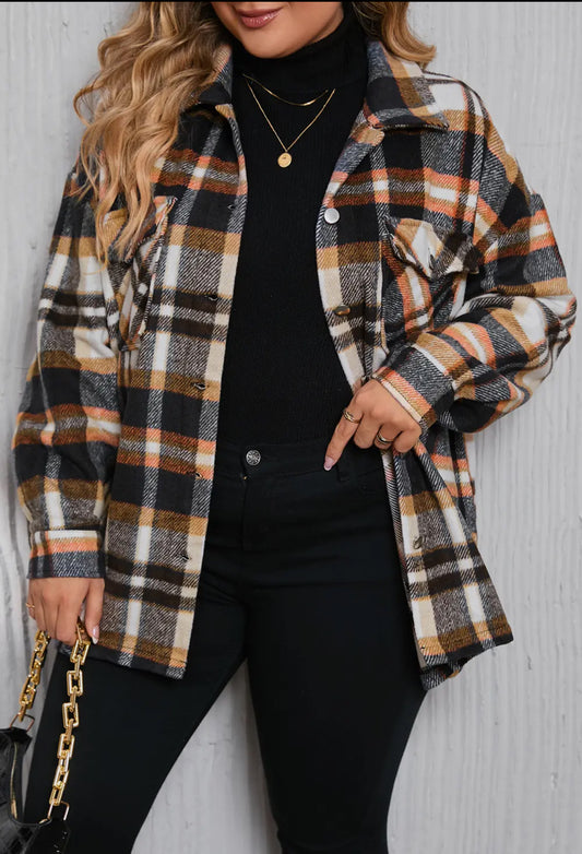 Falling for plaid Shacket