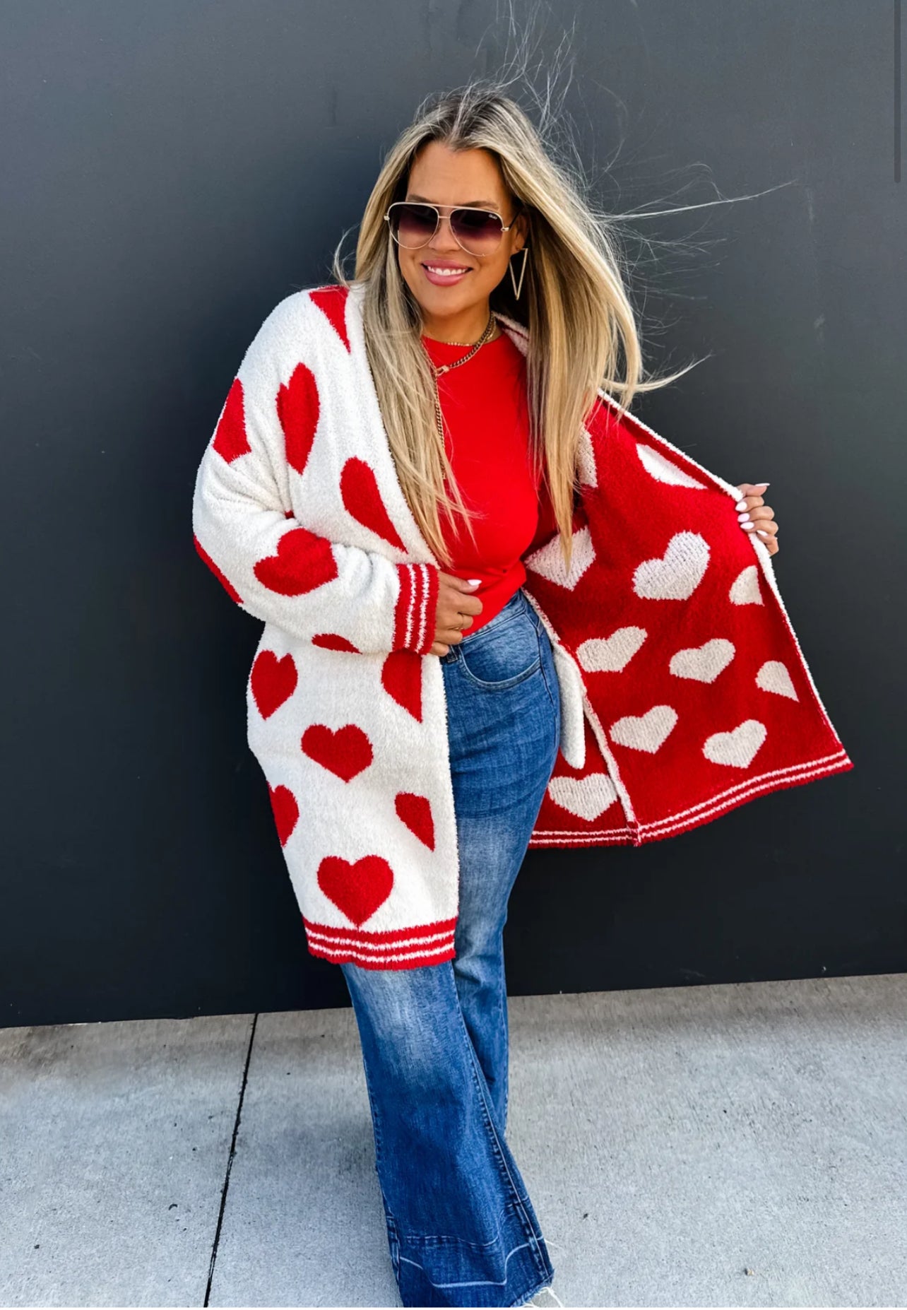 Heart Cloud Cardigan