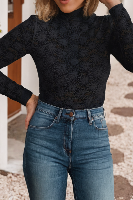 Floral Lace Long Sleeve