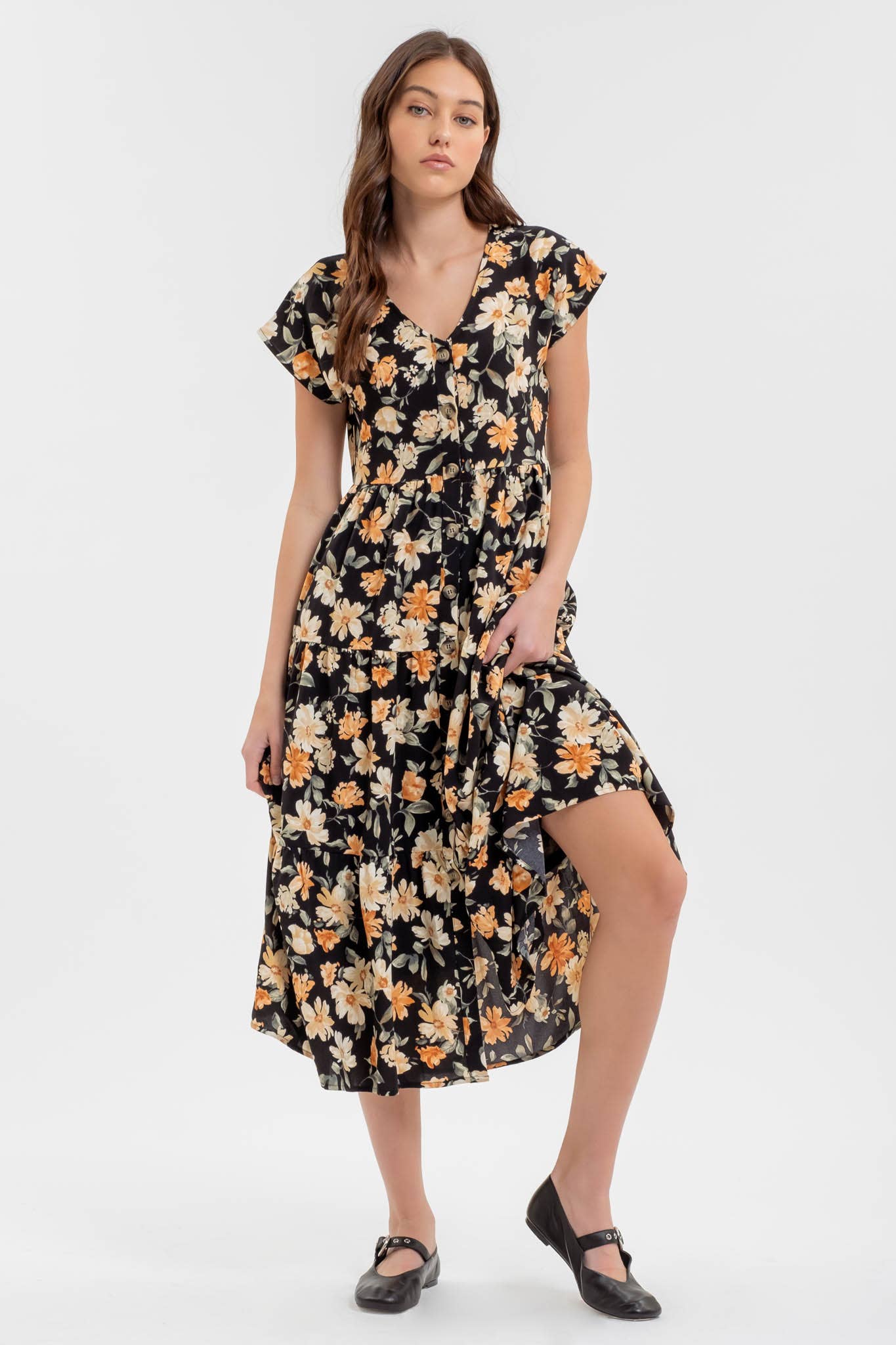 Brianna Floral Dress